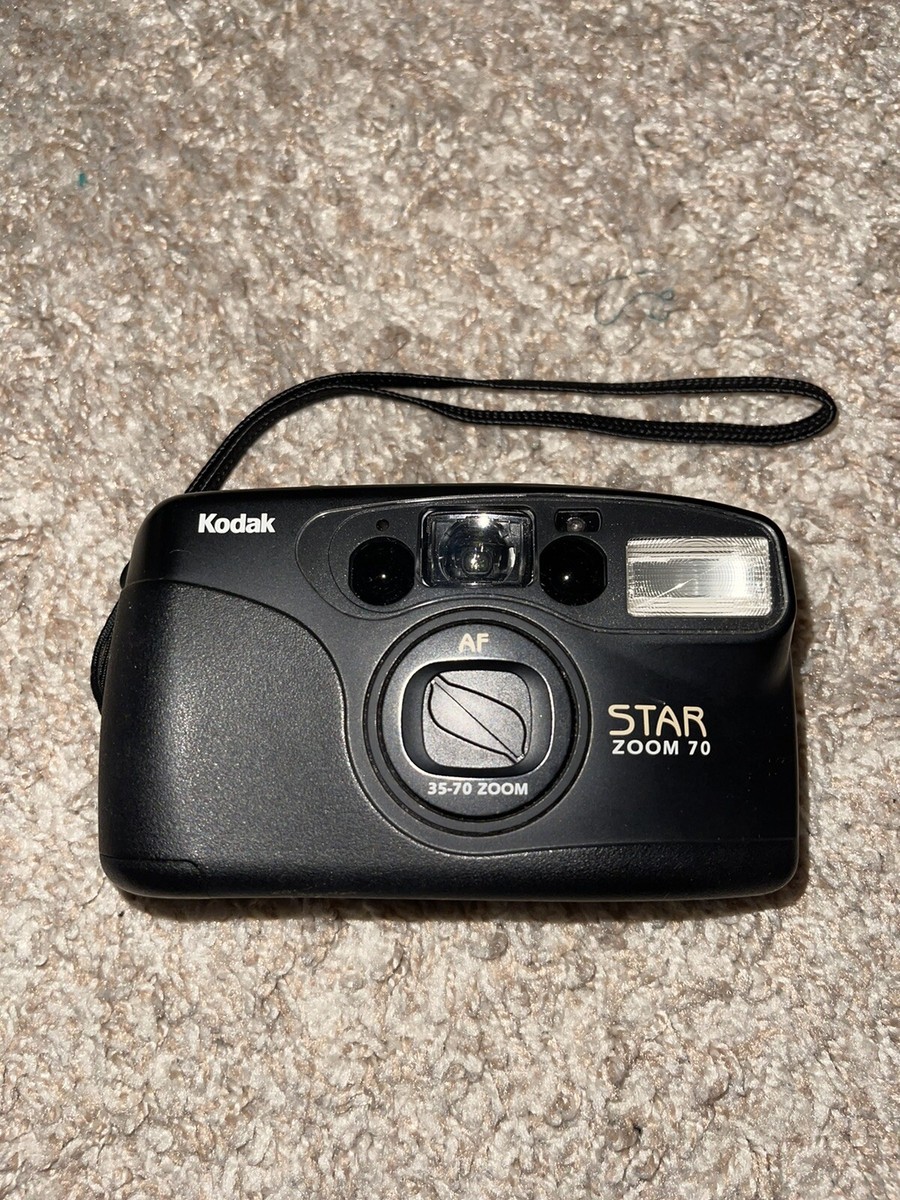 Kodak Star Zoom 70 35mm Compact Retro Film Camera w/ Flash