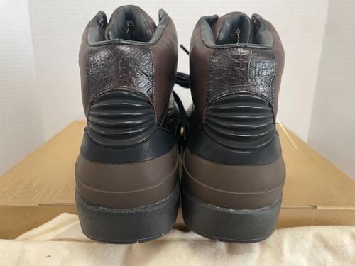 NIKE AIR JORDAN 2 RETRO PREMIO BIN23 BIN 23 DARK CINDER BLACK SZ 11.5 398277-201 - Picture 4 of 6