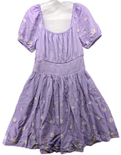 Her Universe Disney Daisy Duck Smock Waist Dress Plus Size Medium