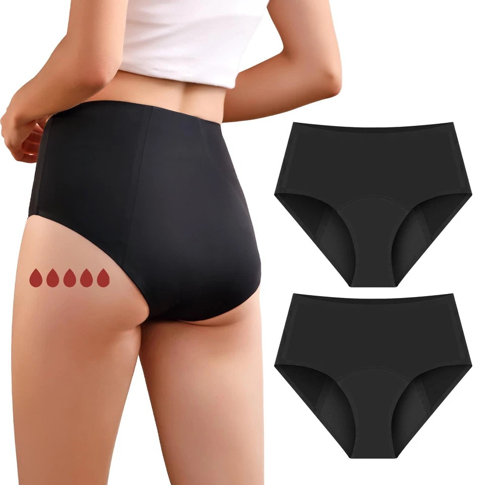 Carer 2er-Pack Inkontinenz-Slip für Damen mit hoher Saugfähigkeit Periodenunt...