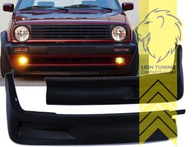 Frontspoiler Spoilerlippe für VW Golf 2 Jetta 2 GTI Optik