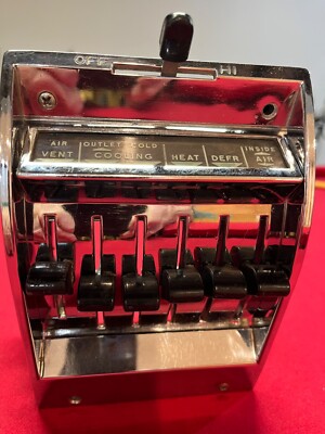 1957 Chevrolet factory air conditioning dash control panel