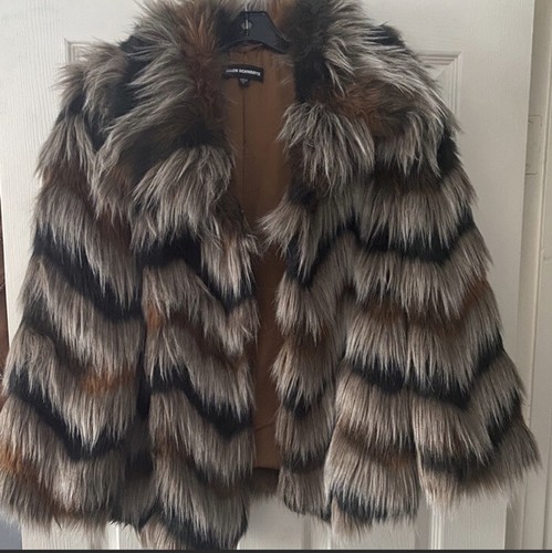 allen schwartz nevada faux fur jacket - Picture 5 of 5