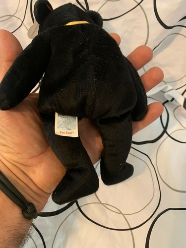 Ty Beanie Baby The End Bear *Mint Condition* RARE With 4 ERRORS! - Picture 3 of 4
