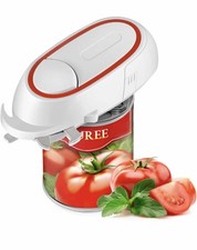 Abridor de latas eléctrico One-Touch seguridad de cocina abridor de latas automático borde liso