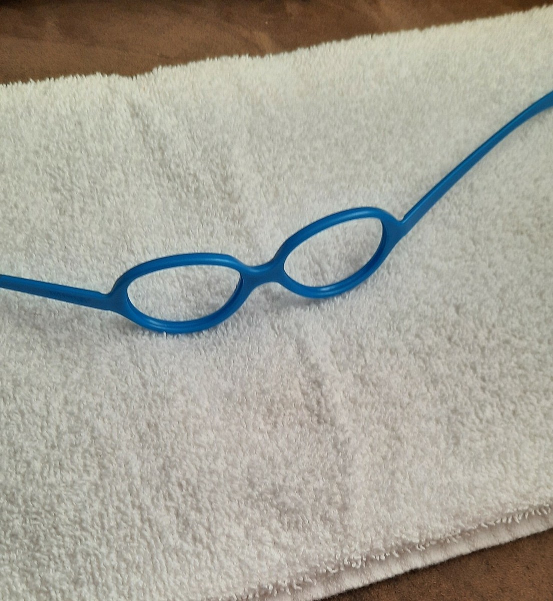 Miraflex Baby One 2 Blue Authentic Eyeglasses 44-16-125 Miraflex Baby One 2 44/16 Eyeglass Frames ( no straps  main image 4
