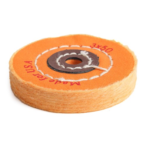 5 Stück 75 mm Baumwollgewebe Schleifscheibe 10 mm Bohrung für Metall Holz Polieren - Bild 4 von 7