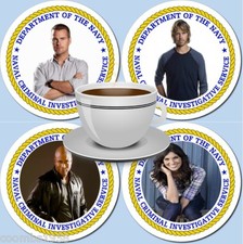 NCIS LOS ANGELES RUBBER BACKED DRINKS COASTER
