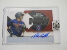 ALEX KIRILLOFF 2022 TOPPS CLERLY AUTHENTIC GENERATION NOW AUTO - MINNESOTA TWINS