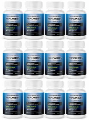 Minoxiden 2000% DV Hair Growth Formula Extra Strength Hair Regrowth Pills 1 Year