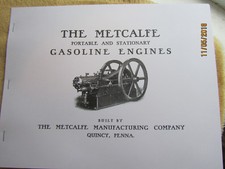 Metcalfe Manufacturing Quincy PA  Gas Engine  Catalog All sizes