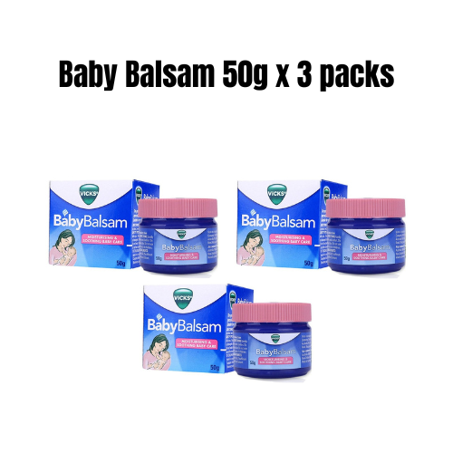 X Baby Balsam Comfort for Babies Moisturize Soothe Relax Vicks