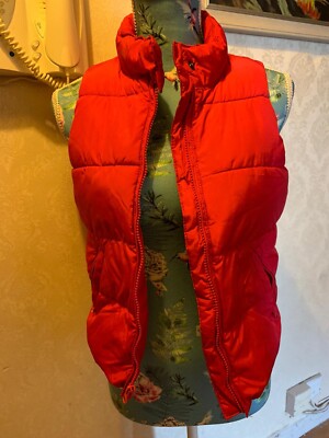 GapKids roter gefütterter Windbreaker Mantel 10-11 Jahre alt