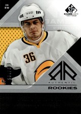 2007-08 SP Game Used Patrick Kaleta Rookie /999 Buffalo Sabres #180