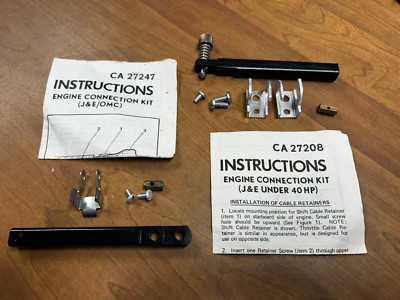 CA27247 & CA27208 for Johnson/Evinrude Teleflex Flexatrol Complete Cable Kit New