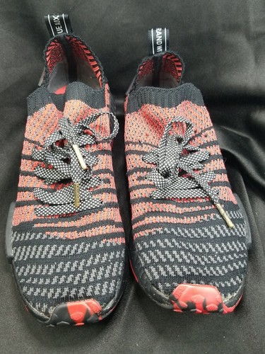 adidas nmd r1 sneakersnstuff datamosh collegiate orange