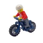 Genuine LEGO® Cyclist Gift Mountain Bike BMX Bicycle Male Minifigure Fathers Day