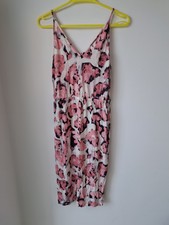 And Other Stories Floral Poppies Dress Strappy Amazing Back 12 White Pink