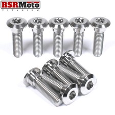 Kawasaki ZRX1100 ZRX1200 ZX9R Vis De Rotor De Disque De Frein Avant En Titane