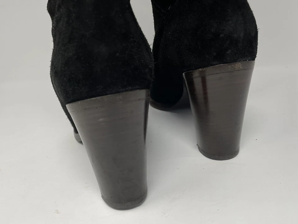 Botas de cuero gamuza negras hasta la rodilla L’Autre Chose talla 39 1/2 Foto 4 de 4