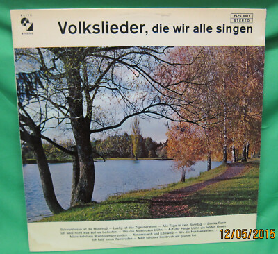 Volkslieder, die wir alle singen - Elite Special Records