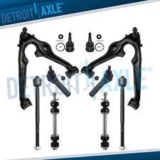 Front Lower Control Arms Sway Bars Tie Rods for Silverado Sierra 1500 Escalade