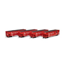 Athearn HO 40 Offset Coal Hopper w/Load CB&Q ...
