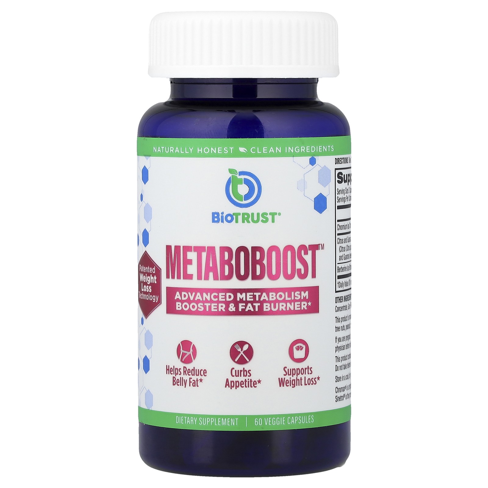 Metaboboost 60 растительных капсул 6490₽