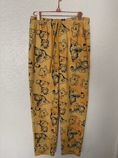 Garfield Sleep Pants Size S Yellow Women s