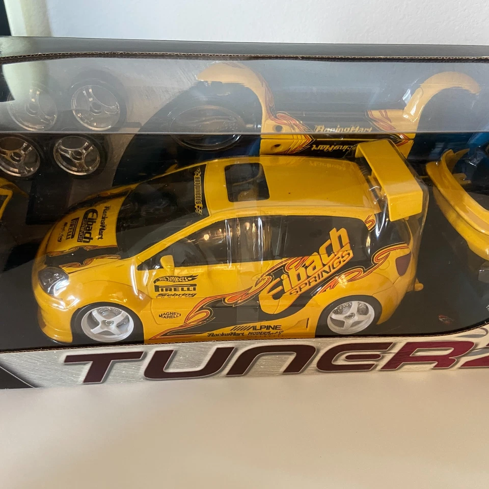 Hot Wheels Tunerz 1:18 Scale Honda Civic Si | Eibach Alpine RacingHart | Sealed - Image 2 of 4