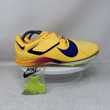 Nike Air Zoom Long Jump Elite Citron Pulse Indigo Burst Men  s 9.5 FZ9326-800