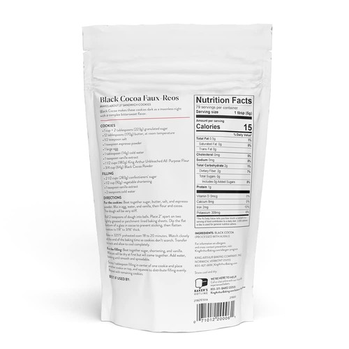 Black Cocoa: Dutch Processed Cocoa Powder for Baking - Intense Dark Chocolate... - Picture 3 of 5