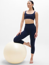 Athleta S Elation Capri Tight Black 657535