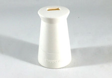 Tupperware Weighted Toothbrush Holder White Vintage