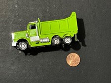 VTG 1983 TYCO US-1 TRUCKING LIME GREEN DUMP TRUCK SLOT CAR VEHICLE VHTF RARE