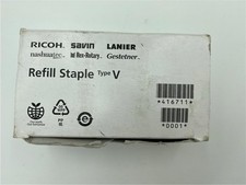 NEW Box of Genuine Ricoh Savin Lanier Refill Staples Type V 601R-EXP 416711