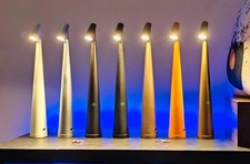 Lampe art déco - gris anthracite - Tactile - style vintage - Neuve