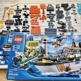 LEGO CITY: Coast Guard Patrol (60014) 99% complete incl. manuals, box