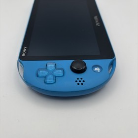 SONY PS Vita PCH-2000 Console Blue Fast Shipping No joystick drift