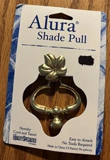 Alura Flower Shade Pull For Rolling Shades Vintage BNIP