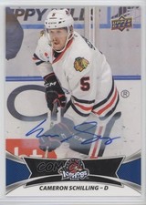 2016-17 Upper Deck AHL Auto Cameron Schilling #45 Auto 0l2k