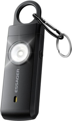 ESSAGER Personal Safety Alarm for Women, 130 dB Self Defense Siren, Rechargeable