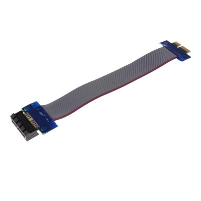 PCI-E 1X Riser-Karten-Extender-Kabelband Flexible Kabel Adapterkabel