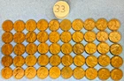 1933 Lincoln Cent - Wheat Penny - Philadelphia - Circulated Roll