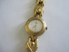 Vintage Seiko ladies watch 4N00-1018 gold toned Japan