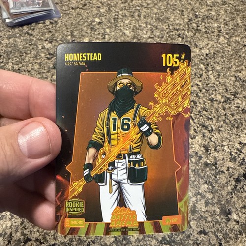 Bo Jackson Battle Arena Homestead Nick Kurtz Grillin Fire Foil SP Rc Rookie