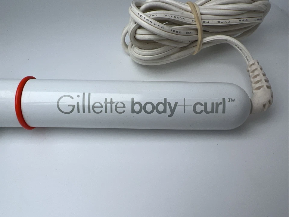 GILLETTE BODY+ RIZO BODY BUILDER 7/8" CEPILLO RIZADOR CALIENTE *DUAL VOLTAJE DE VIAJE Foto 2 de 3