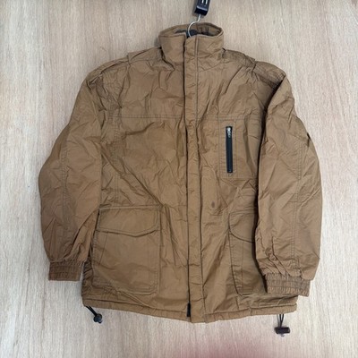 Pinball Mens heavy fleece lined Winter Snow Jacket Coat Long Sz M