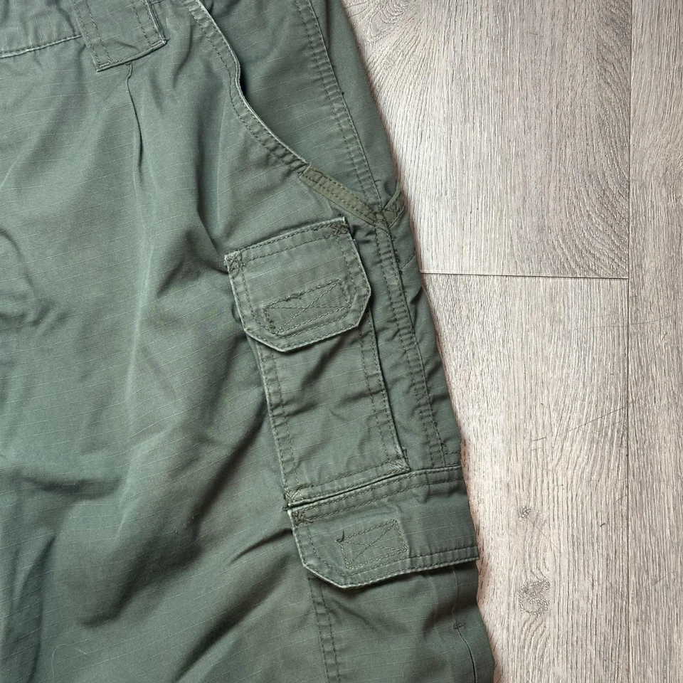 Pantalones tácticos 5.11 para hombre 36x32 verde Taclite Pro cargo Ripstop 74273 ligeros Foto 4 de 4