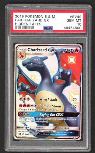 Charizard-GX graded PSA 10 for sale on eBay